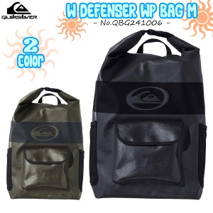 24 SS QUIKSILVER クイックシルバー バックパック W DEFENSER WP BAG M リュック ウェットバッグ 防汚 防水 耐水 サーフィン アウトドア 