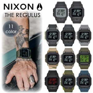 NIXON ニクソン 腕時計 メンズ レディース THE REGULUS レグルス ミリタリーウォッチ 耐衝撃 超耐水 軽量 デジタル オンライン正規取扱店