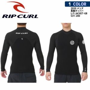 20 RIP CURL リップカール ウェットスーツ ウエットスーツ 長袖タッパー L/S JACKET-GB 1.5mm 長袖タッパー メンズ 2020年春夏 品番 S31-