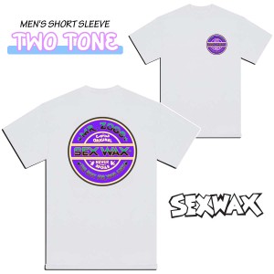 SEXWAX セックスワックス Tシャツ Two Tone Mens Regular Short Sleeve Tees 半袖 トップス サークルロゴ メンズ ユニセックス 品番 0101