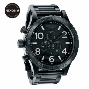 NIXON ニクソン 腕時計 メンズ腕時計 THE 48-20 CHRONO ALL BLACK / MULTI オールブラック/マルチ オンライン正規取扱店 日本正規品