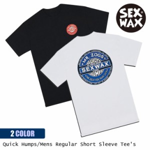 SEXWAX セックスワックス Tシャツ Quick Humps Mens Regular Short Sleeve Tee’s 半袖 ロゴ ホワイト ブラック メンズ 品番 01013130001