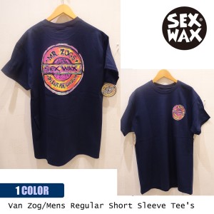 SEXWAX セックスワックス Tシャツ Van Zog Mens Regular Short Sleeve Tee’s 半袖 ロゴ ネイビー メンズ 品番 0101313000203 日本正規品