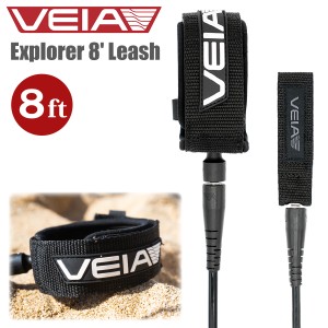 VEIA ヴェイア ベイア リーシュコード Explorer 8' Leash 8ft 7mm エクスプローラー リッシュコード パワーコード サーフィン グッズ ジ