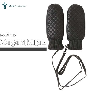 EMU Australia エミュー オーストラリア ミトングローブ Margaret Mittens 手袋 キルティング 吸湿 放湿 プレゼント ギフト スノー小物 