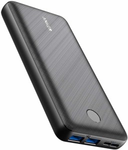 Anker PowerCore Essential 20000 モバイルバッテリー 超大容量 20000mAh USB-C入力ポート PSE技術基準適合 PowerIQ iPhone iPad 各種