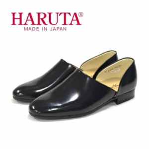 ハルタ HARUTA 850 メンズ スポックシューズ 日本製 ドクターシューズ 本革 レザー カジュアル ブラック