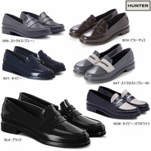 送料無料 ハンター HUNTER レインシューズ 靴 ローファー オリジナル ペニーローファー HUNTER ORIGINAL PENNY LOAFER WFF1006RGL 防水 