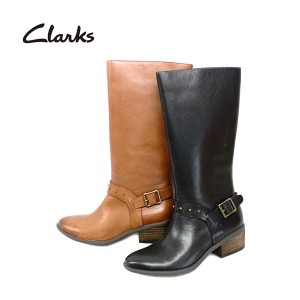 クラークス Clarks ロングブーツ [327F] 本革 レディース ロングブーツ【NHNH-13fhc】【4of】● 【16FBoff】【RE】 ロング丈 革 レザー 