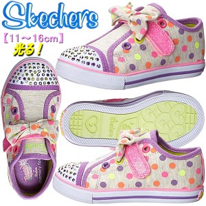 スケッチャーズ キッズ 光る靴 スニーカー SKECHERS Chit Chat-Flighty Flare [10468N] Twinkle toes by Skechers 子供靴 ベビー シュー