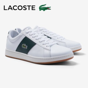 ラコステ LACOSTE SM00784 CARNABY EVO CGR 2226 SMA メンズ ローカットスニーカー ホワイト グリーン 靴 カジュアル おしゃれ