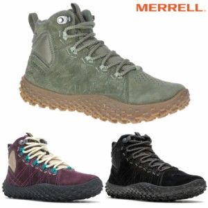 メレル MERRELL レディース スニーカー ラプト ミッド ウォータープルーフ アウトドア ハイキングシューズ 防水 WRAPT MID WATERPROOF