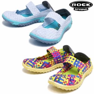 ロックスプリング ROCK SPRING レディース スニーカー オーバー フラット カジュアル シューズ RS-123 OVER FLAT 踵を踏める 2WAY