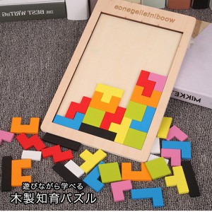 パズル 木製パズル 知育パズル 知育 おもちゃ 玩具 知育玩具 学ぶ カラフル カラフルパズル 軽量 水性塗料 天然木材 木製おもちゃ プレゼ