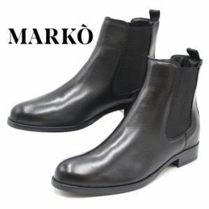 MARKO マルコ サイドゴアブーツ 822025 本革 レザー ショートブーツ 歩きやすい