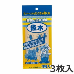 ●ミタニ 経木 3枚入 足場 止まり木 昆虫