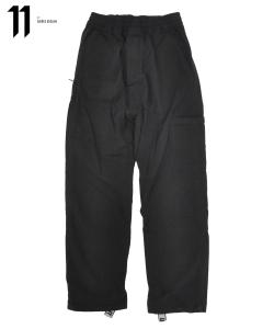 11 by BORIS BIDJAN SABERI ボリス ビジャン サベリ メンズ カーゴパンツ BLACK DYE EASY PANTS P22 F-1426 ブラック パンツ 送料無料