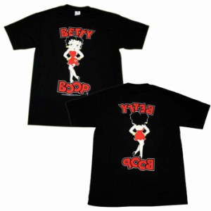 お尻フリフリ モンローウォーク ベティ・ブープ Tシャツ 黒 Betty Boop Tee FROM USA