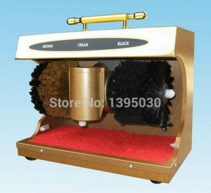 靴磨きマシン自動Semaiportable水平誘導靴の洗浄機