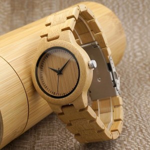 腕時計 レディース シンプル 竹製 女性 BOBOBIRD L28 バンド調整可能 クオーツ腕時計