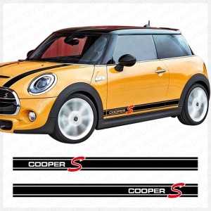 ミニクーパー カーステッカー レーシングストリップとデカール用 R56 R57 R58 R60 R61 F56 R50 R53 R52 F55