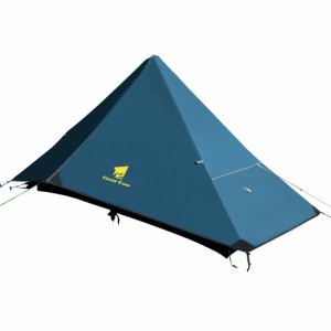 GEERTOP テント 1人用 ソロテント 軽量テント 登山 ワンポールテント キャンプテント ツーリングテント 防水テント 4シーズン ハイキング