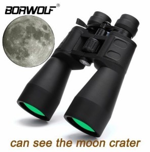 Borwolf 10-380X100 高倍率 長距離ズーム 10〜60倍 狩猟 望遠鏡 双眼鏡 HD プロキッチンズーム