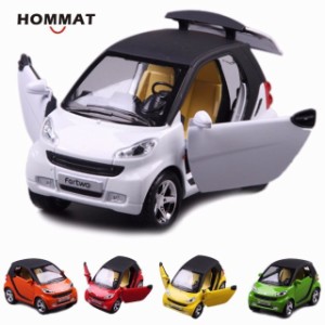 HOMMAT 1:24 ダイキャストカー シミュレーションスマートフォーツー おもちゃ 車 コレクション 子供