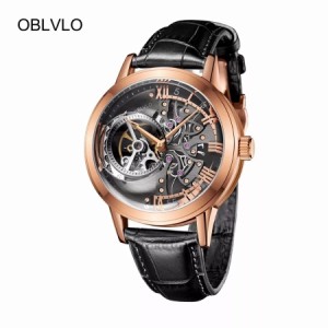 OBLVLO限定 腕時計 メンズ 日本未発売 オマージュウォッチ 高級トゥールビヨン HW style noobjf