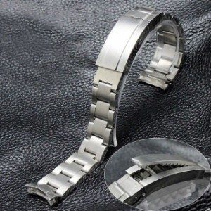 腕時計 ベルト 交換 ROLEX ロレックス 互換用 最高級 ディープシータイプ  ステンレス 取付幅 20mm ブラッシュ仕上げ　　　　　 　　