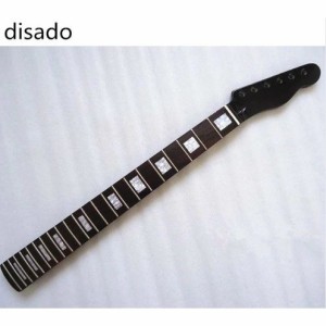 エレキギターネック 22フレット ブラックカラー メープルローズウッド指板 ギターアクセサリー パーツ