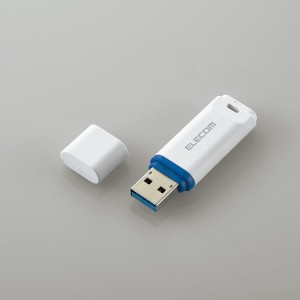 即納 USBﾒﾓﾘｰ/USB3.2(Gen1)対応/ｷｬｯﾌﾟ式/ﾃﾞｰﾀ復旧ｻｰﾋﾞｽ付/32GB/ﾎﾜｲﾄ