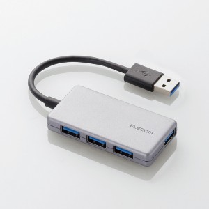 4ポートUSB3.0ハブ(コンパクトタイプ)