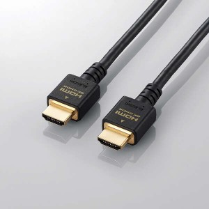 即納 エレコム HDMIｹｰﾌﾞﾙ/HDMI2.1/3.0m/ﾌﾞﾗｯｸ