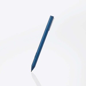 即納 エレコム タッチペン 充電式 スタイラスペン 極細 ペン先 2mm ブルー