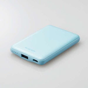 即納 エレコム モバイルバッテリー 5000mAh 12W 入力(Type-C×1) 出力(Type-C×1、USB-A×1) PSE認証 お...