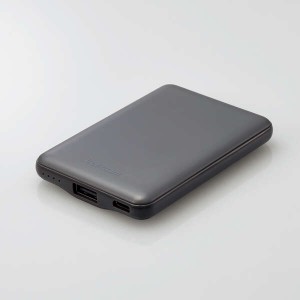 即納 エレコム モバイルバッテリー 5000mAh 12W 入力(Type-C×1) 出力(Type-C×1、USB-A×1) PSE認証 お...