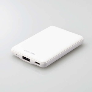 即納 エレコム モバイルバッテリー 5000mAh 12W 入力(Type-C×1) 出力(Type-C×1、USB-A×1) PSE認証 お...