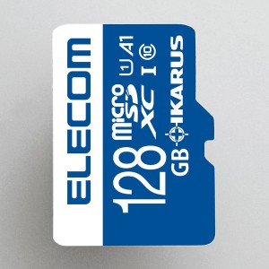 即納 エレコム マイクロSD カード 128GB UHS-I U1 SD変換アダプタ付