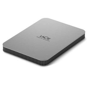 即納 エレコム LaCie 外付け HDD 2TB ポータブル Mobile Drive USB3.2 USB Type-C×1 3年保証 T...