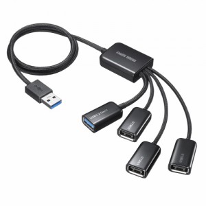 即納 サンワサプライ USB3.2 Gen1+USB2.0 コンボハブ（4ポート）