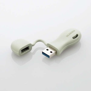 エレコム USBメモリ 32GB USB3.2(Gen1)/3.1(Gen1)/3.0/2.0 USB A 一体型 キャップ式 ストラップホー...