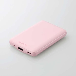 即納 エレコム モバイルバッテリー 5000mAh 軽量 小型 最大15W 入出力( USB Type-C ×1) 出力( USB-A ×1)...