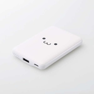 即納 エレコム モバイルバッテリー 5000mAh 軽量 小型 最大15W 入出力( USB Type-C ×1) 出力( USB-A ×1)...