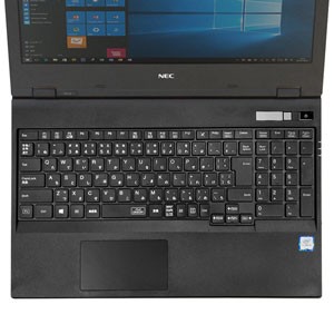 サンワサプライ NEC VersaPro/Pro J 5世代 VD/VX/VL(テンキーあり)用シリコンキーボードカバー