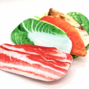 ロジック ペンケース 食べ物 野菜 [LG-PENCASE-FOOD] 文房具 筆箱 ポーチ 白菜 ベーコン たけのこ ゴーヤ にんじん おしゃれ おもしろ ユ