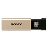 SONY USBメモリー POCKET BIT“ポケットビット”  USM-Tシリーズ  （32GB）  ゴールド  USM32GT N [U...