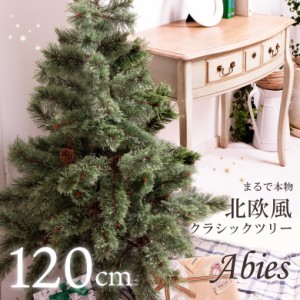 クリスマスツリー 120ｃｍ おしゃれ 北欧 120 Abies 飾り ドイツトウヒツリー ヌードツリー オシャレ 高級クリスマスツリー クラッシック