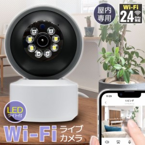 見守りカメラ ペットカメラ ベビーモニター 防犯カメラ ペットモニター ベビーカメラ LED付き 監視カメラ 自動追跡 暗視 留守番 小型カメ