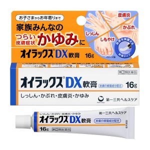 オイラックスDX軟膏16g【第(2)類医薬品】≪宅配便対応≫